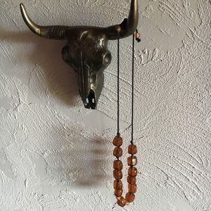 World market chunky beaded necklace